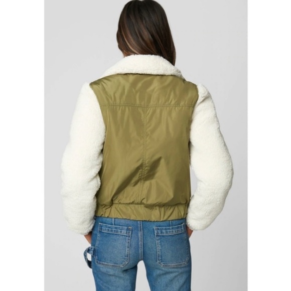 BLANK NYC Bomber Style Sherpa Utility Jacket - Picture 2 of 14